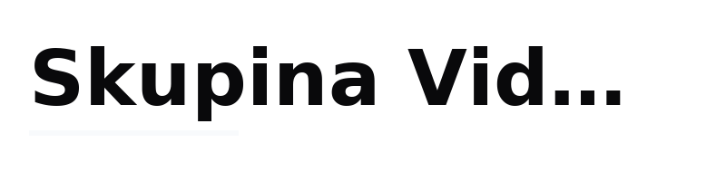 Skupina Vidmar logo